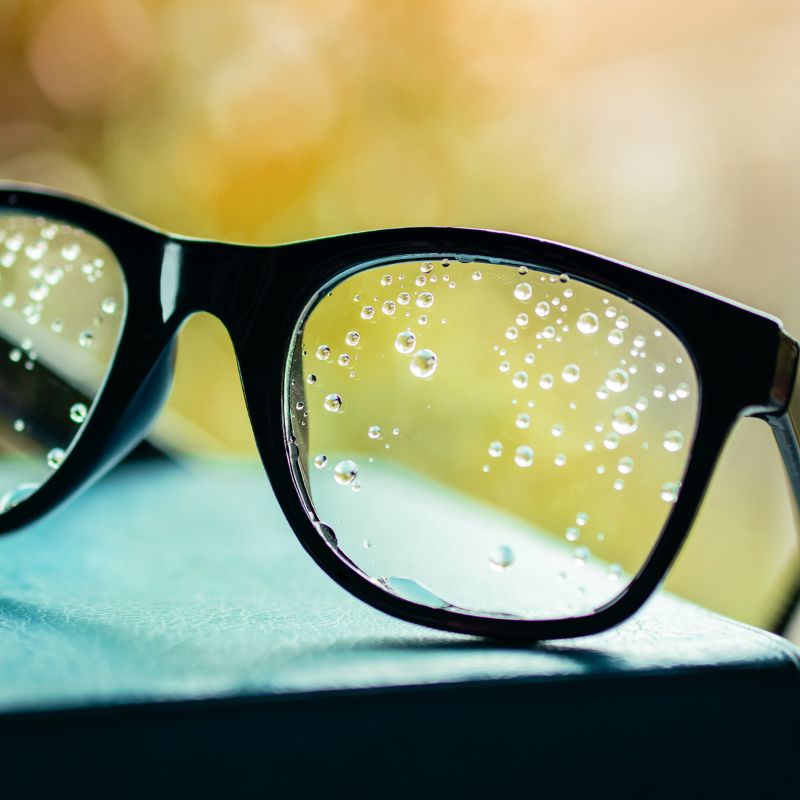gafas Tratamiento hidrofóbico y antirrayado